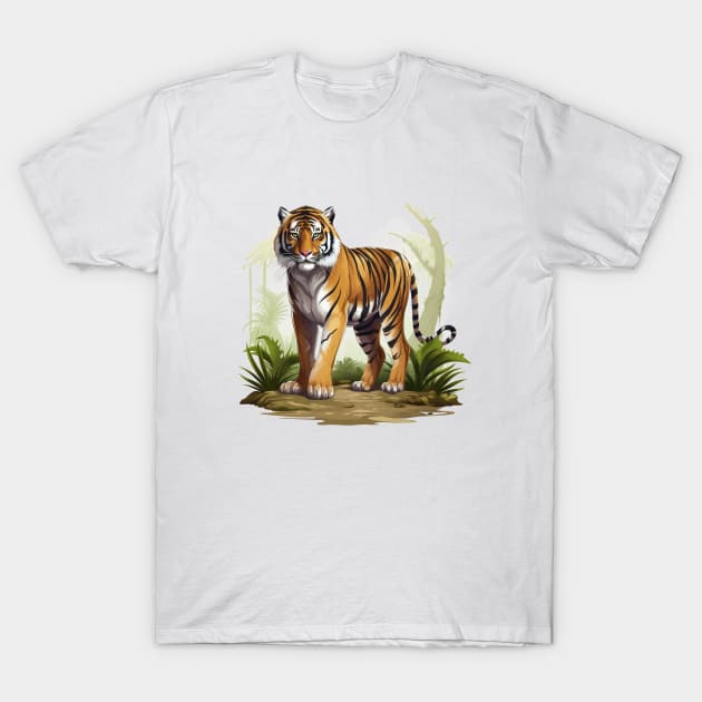 Sumatran Tiger T-Shirt by zooleisurelife